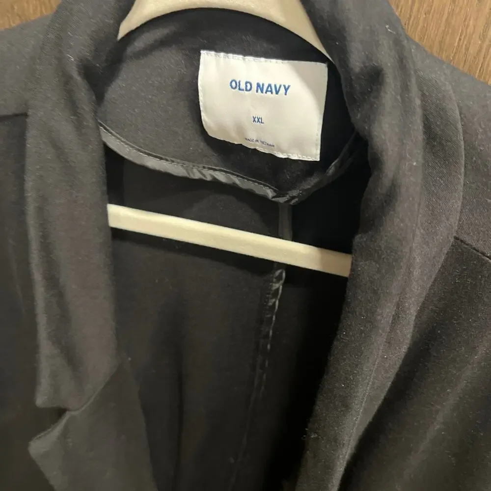 Old navy black soft woman’s‎ blazer XXL